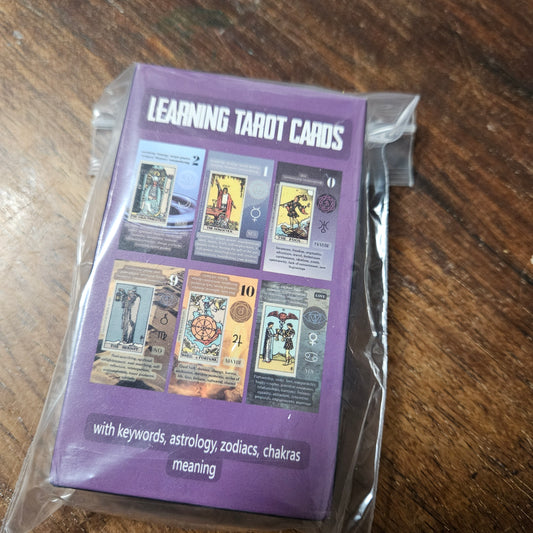 Learning Tarot Cards Deck (Pocket Size)