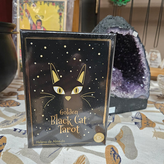 Golden Black Cat Tarot