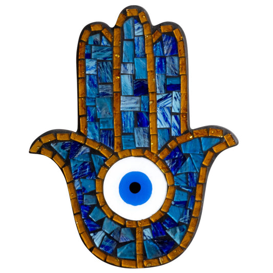 Hamsa Mosaic Wall Hanging