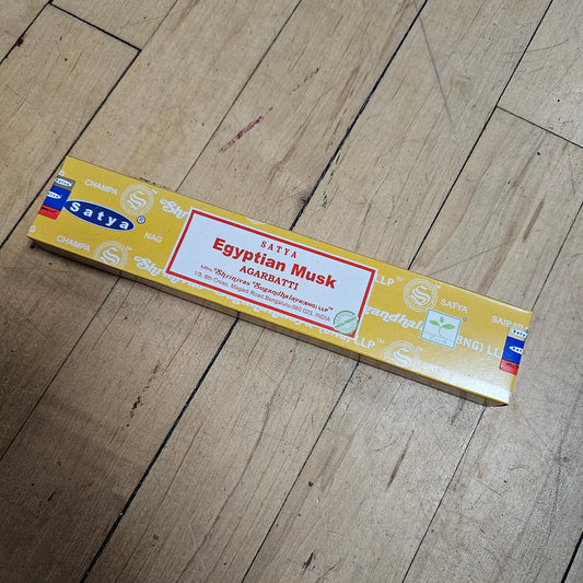 Satya Incense 15g (grams) - Eqyptian Musk