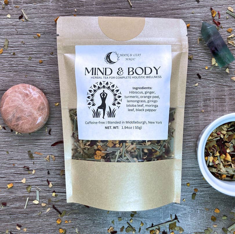 Mind & Body Herbal Tea - Turmeric, Hibiscus & Ginger