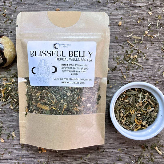 Blissful Belly Herbal Tea w/ Mint, Ginger, Lemongrass