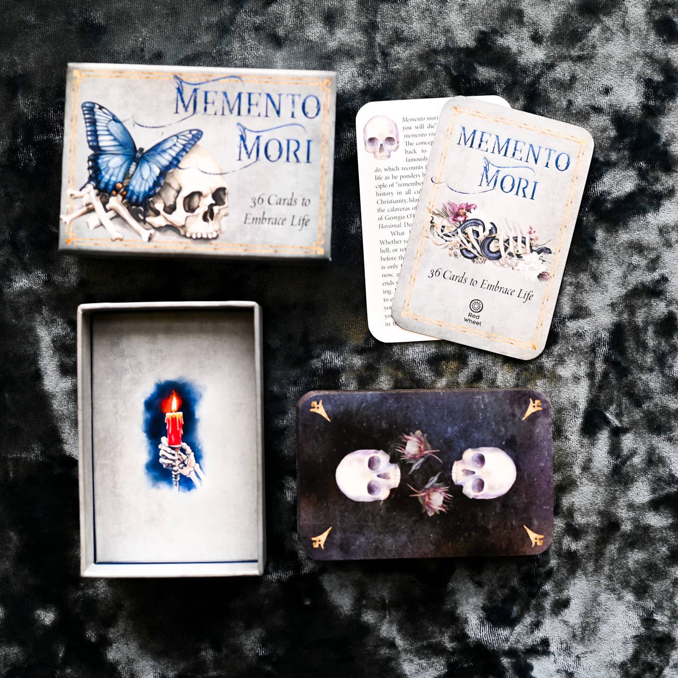 Memento Mori: 36 Mini Affirmation Cards To Embrace Life