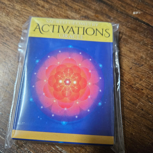 Sacred Geometry Activations Oracle Cards (Pocket Size)