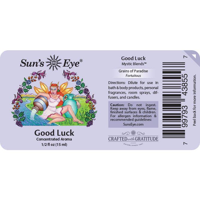 Good Luck Oil, 1/2 fl oz