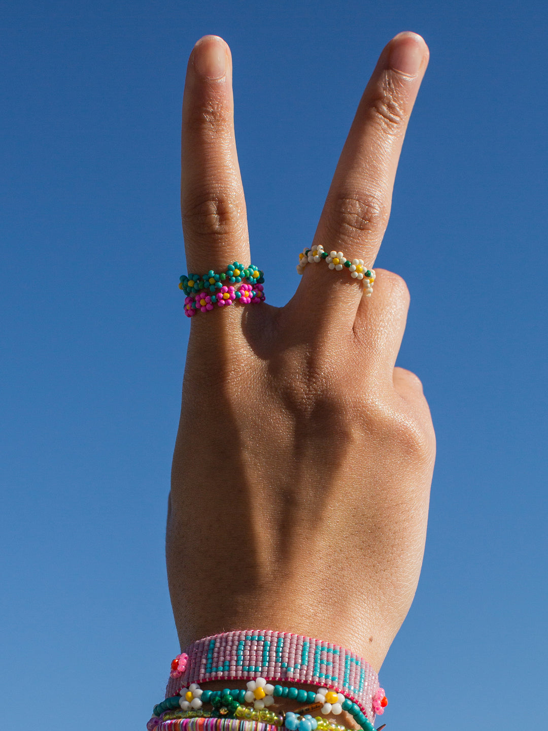 Daisy Rings - Gift Bottle