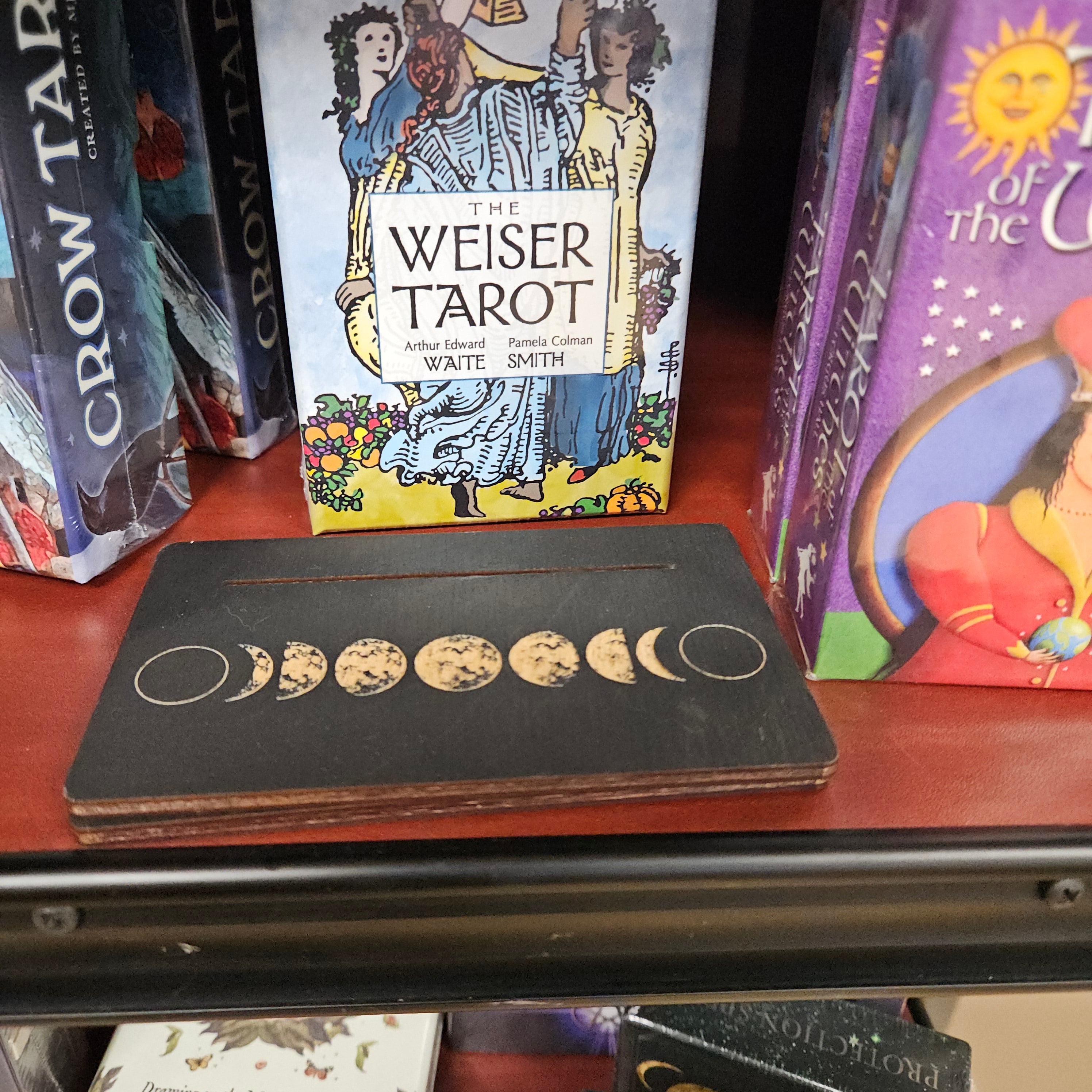 Moon Phase Tarot / Oracle Card Stand – Tree Of Life Shoppe