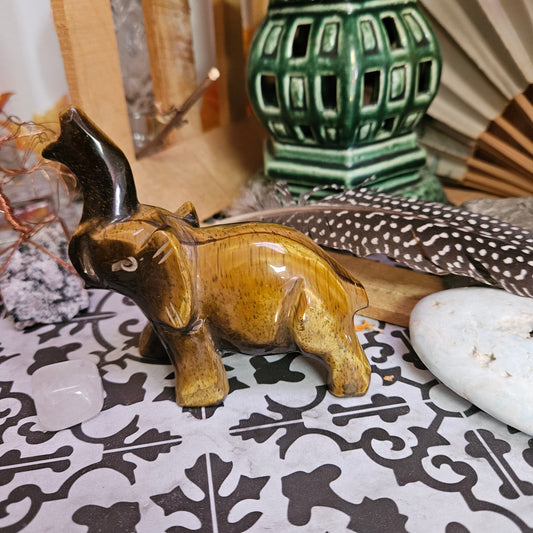 Tiger Eye Elephant