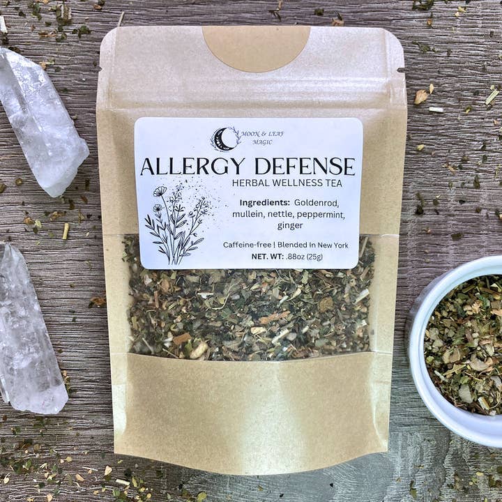 Allergy Defense Herbal Tea - w/ Mullein, Nettle, & Mint