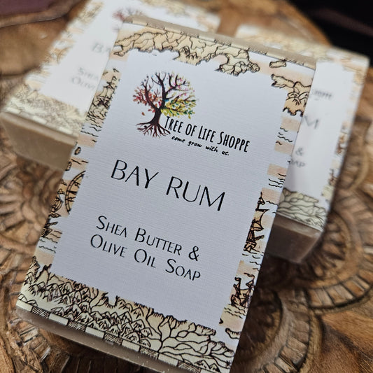 Bay Rum - Shea Butter & Olive Oil Soap