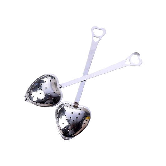 Heart Shaped Tea Stainer with long arm