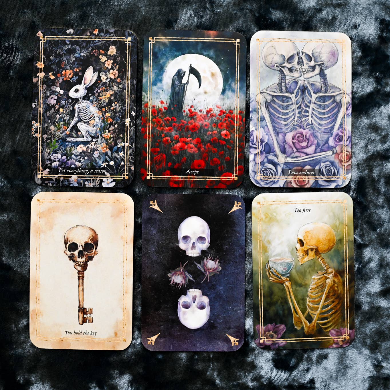 Memento Mori: 36 Mini Affirmation Cards To Embrace Life