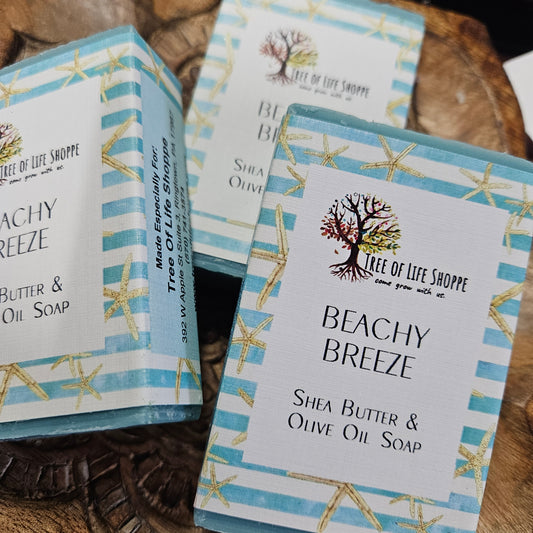 Beachy Breeze - Shea Butter & Olive Oil Soap