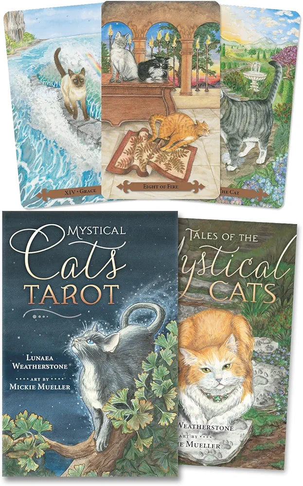 Mystical Cats Tarot - Pocket Size