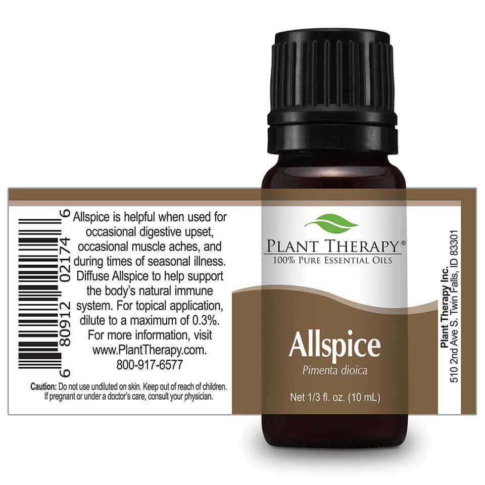 Allspice Essential Oil 10ml - Tree Of Life Shoppe