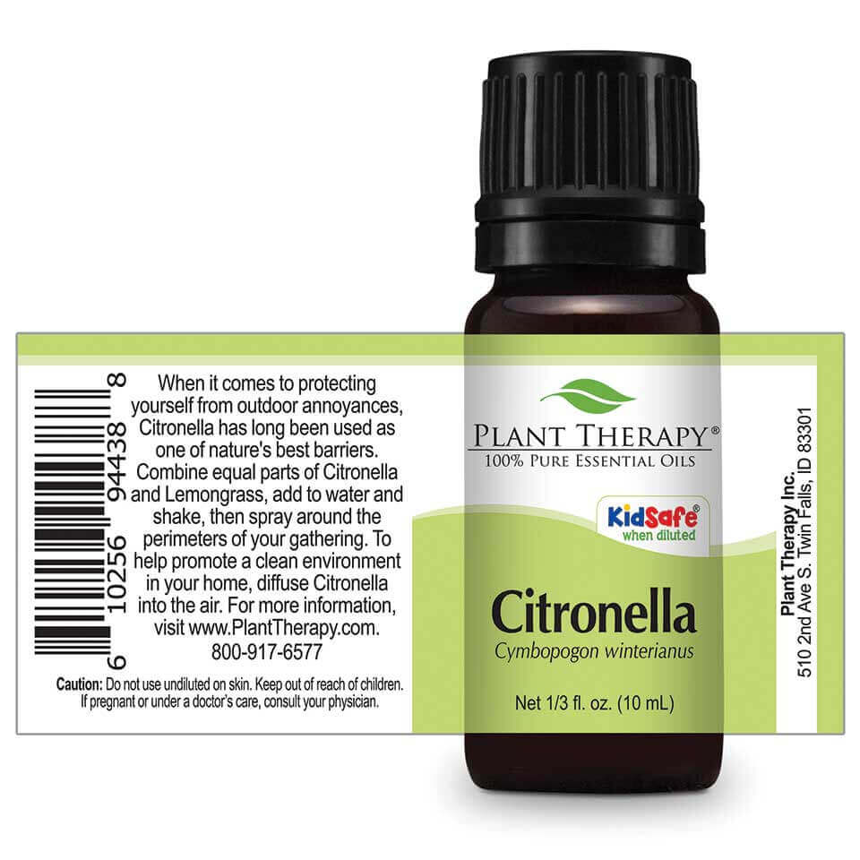 Citronella Essential Oil 10ml - Tree Of Life Shoppe