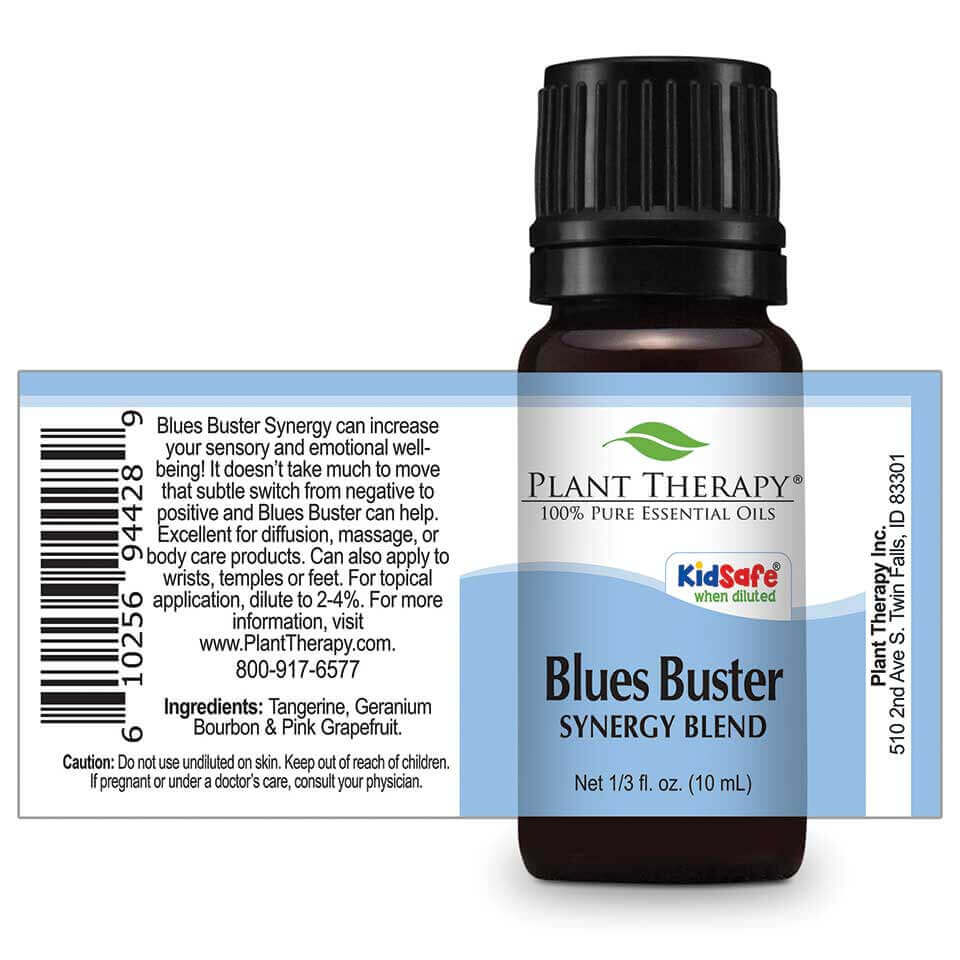 Blues Buster Synergy Oil Blend 10ml - Tree Of Life Shoppe