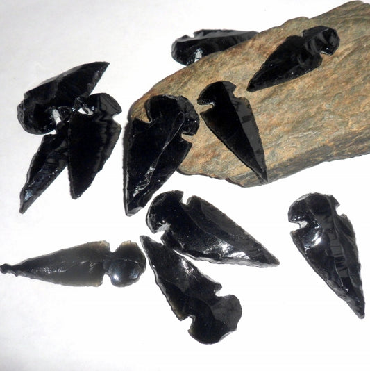 Obsidian Arrowheads