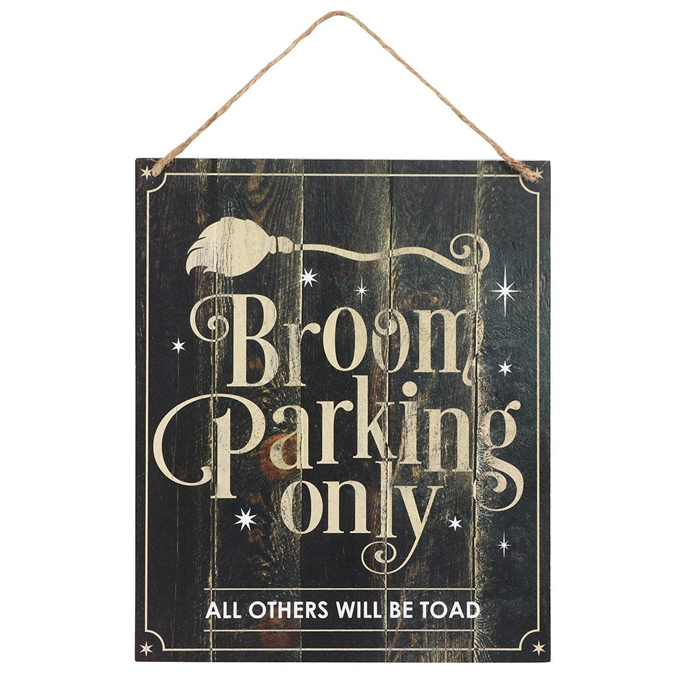 Broom Parking Only - Sign