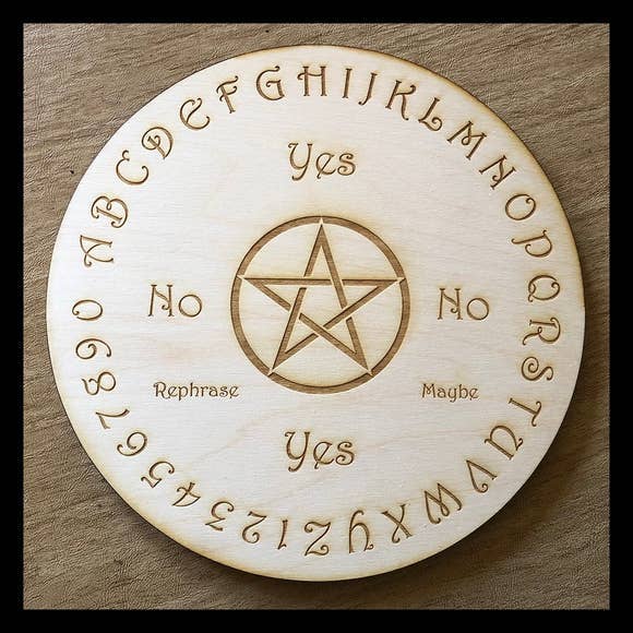 Pendulum Board Pentacle Crystal Grid - Tree Of Life Shoppe