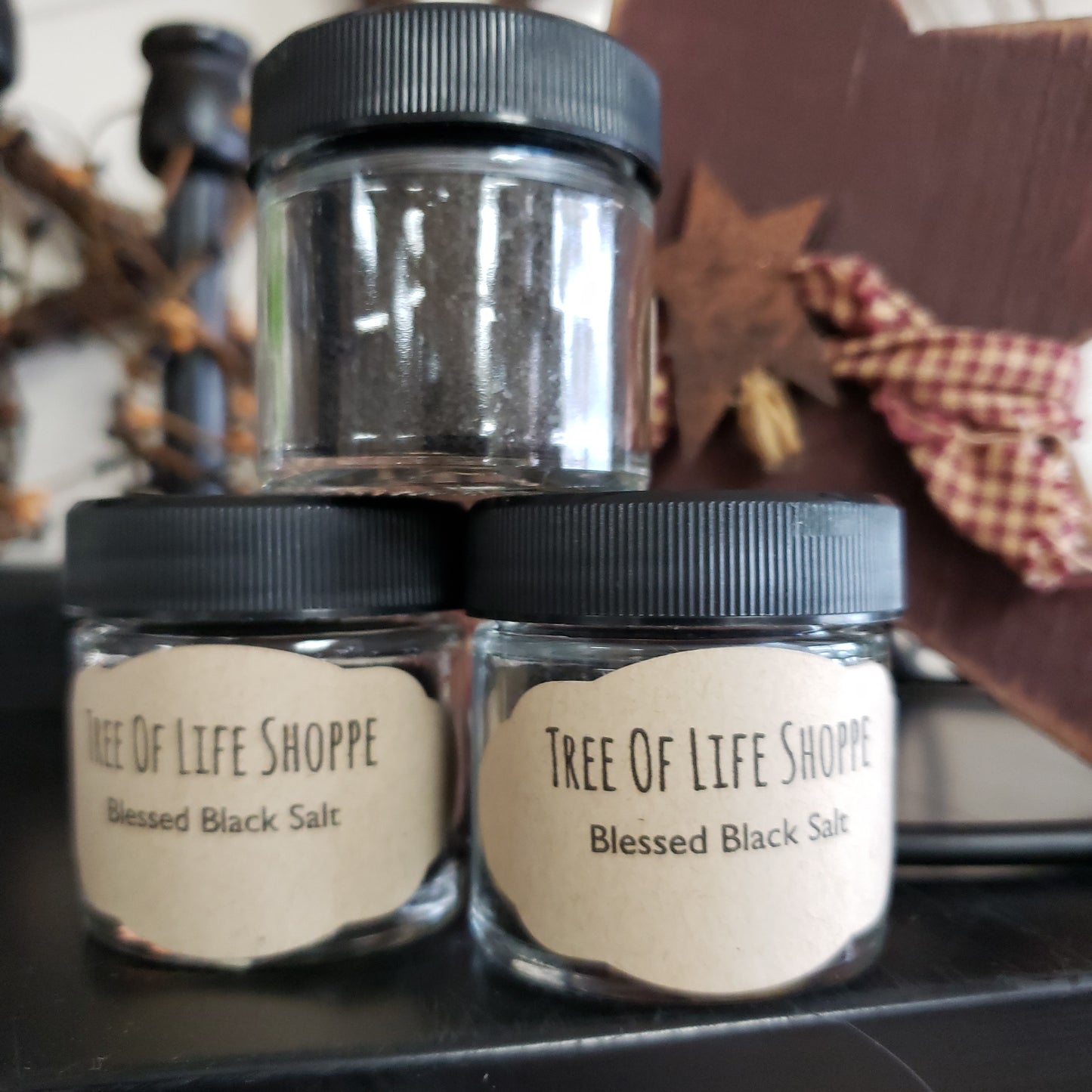 Blessed Black Salt 1 oz - Tree Of Life Shoppe