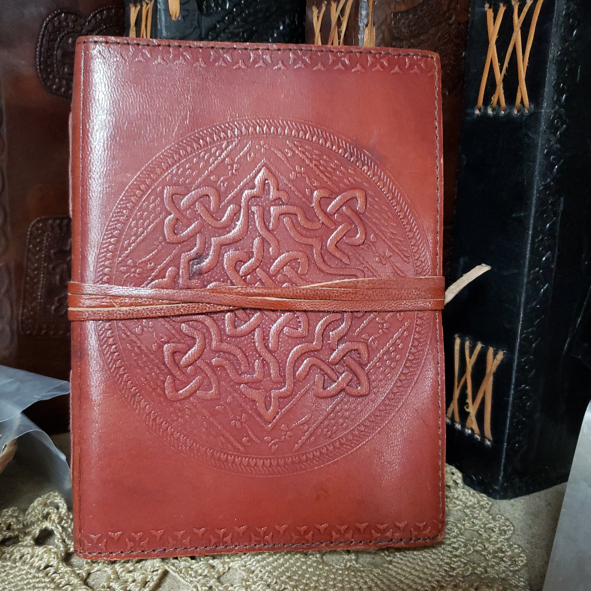 Celtic Knot Leather Jounal - Tree Of Life Shoppe