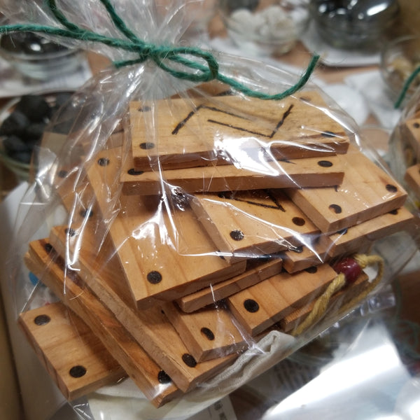 Wooden Rune Card Deck - Handmade - Tree Of Life Shoppe