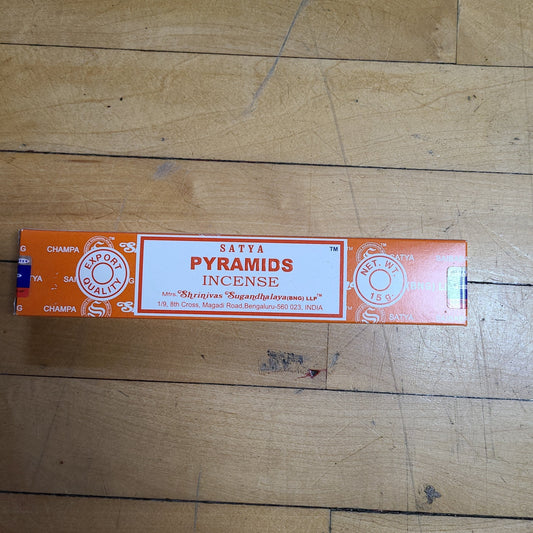 Satya Incense 15g (grams) - Pyramids