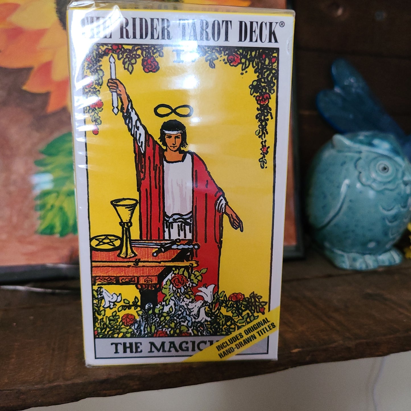 The Rider Tarot Deck with Hand Drawn Titles Edition