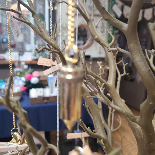 Six Sided Gemstone Pendulums - Various