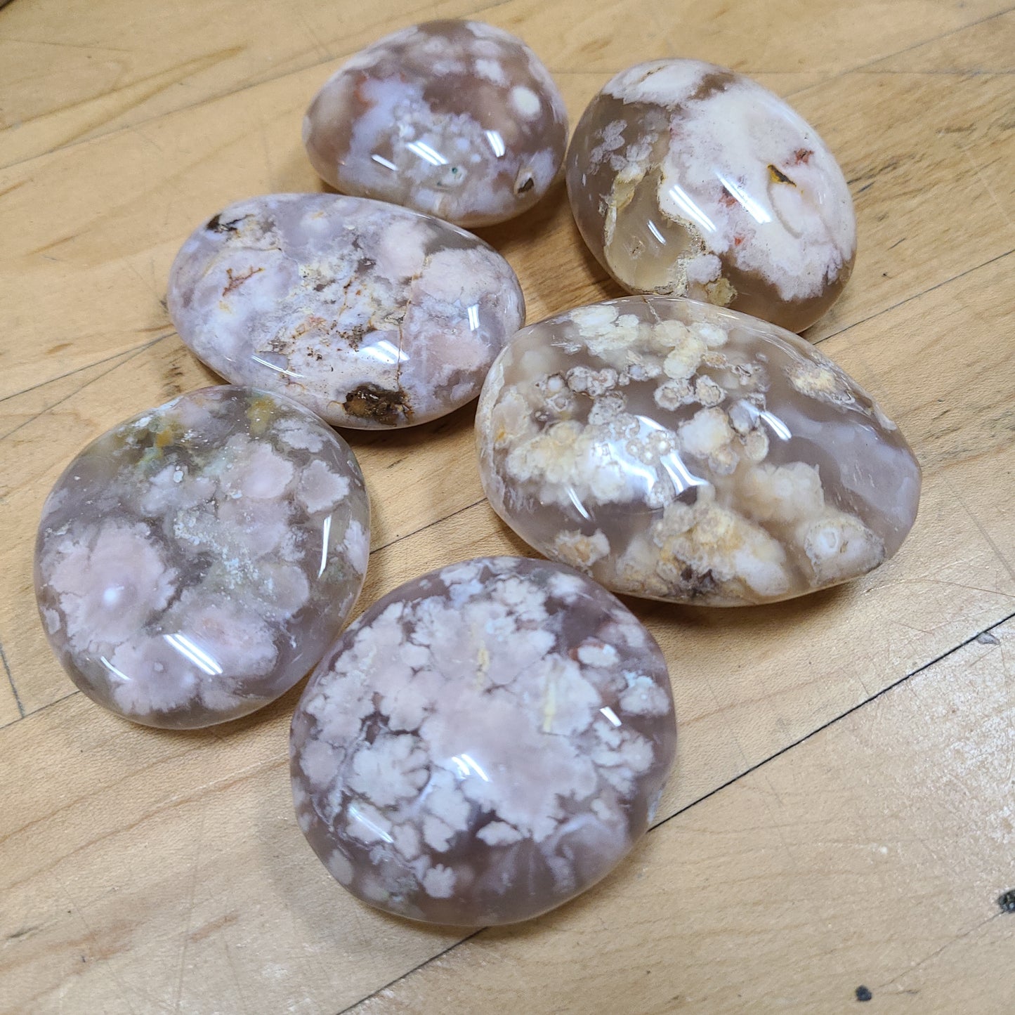 Gemstone Galets - Palm Stones - Various