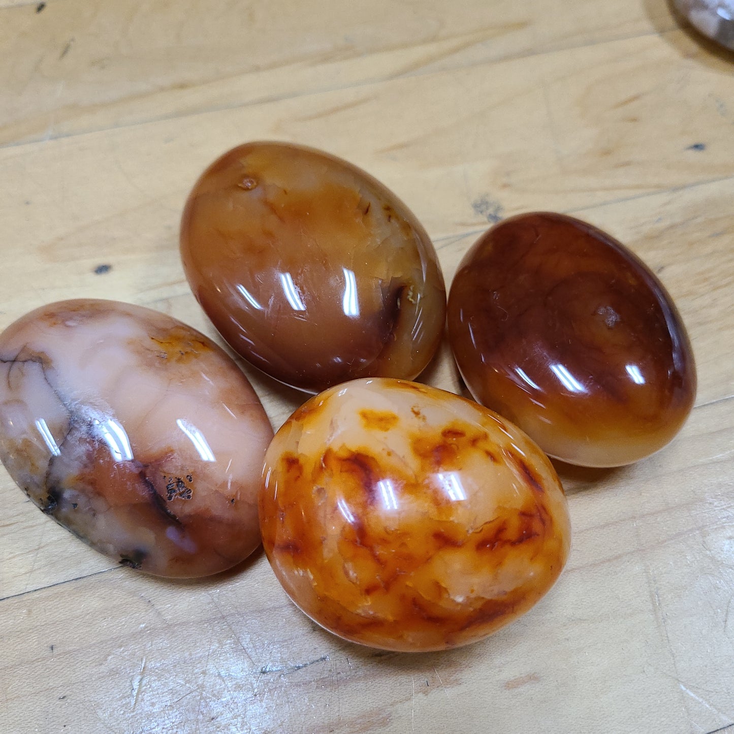 Gemstone Galets - Palm Stones - Various