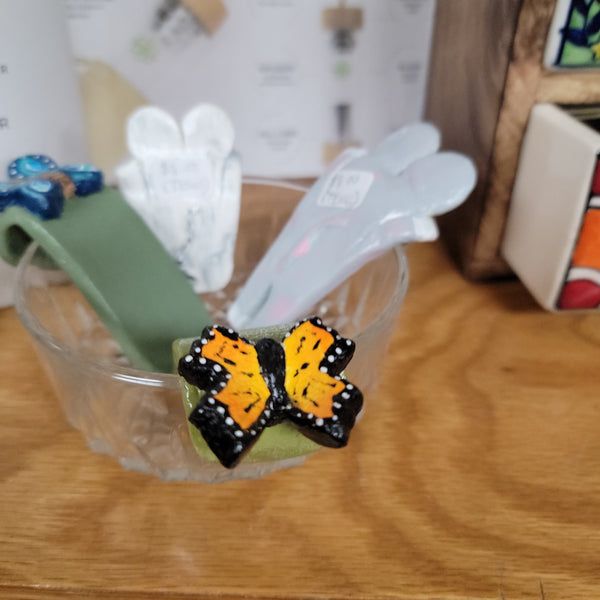 Clay Hand Made Cute Tea Bag Holders