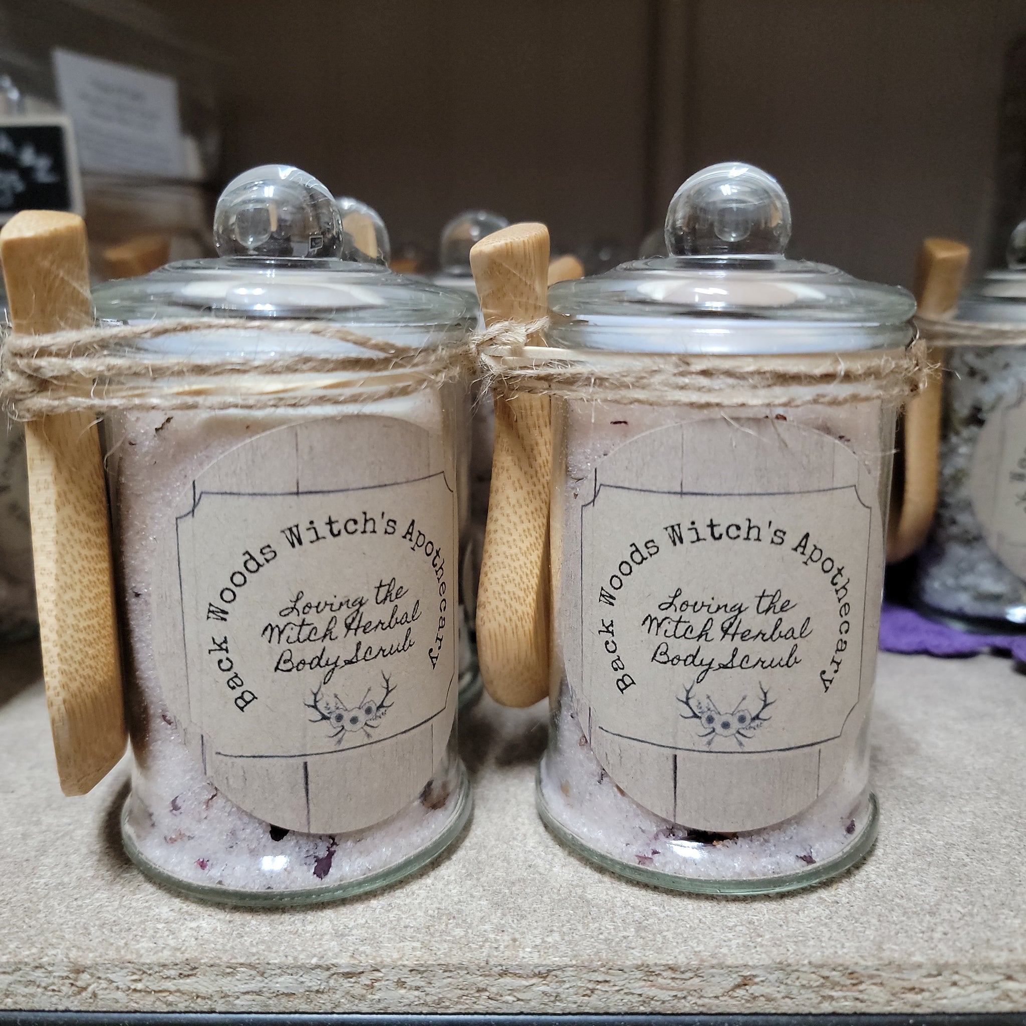 Back Wood Witch’s Apothecary - Loving the Witch Herbal Scrub