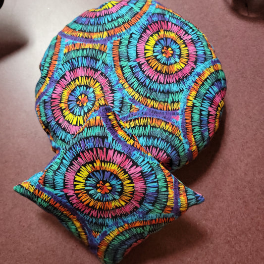 Handmade Colorful Singing Bowl Pillows