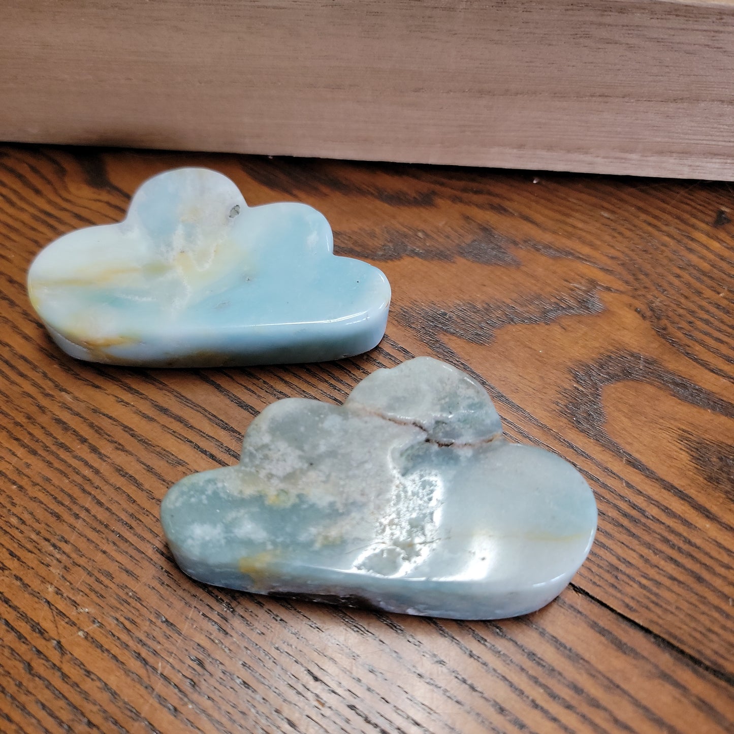 Gemstone & Crystal Carved Clouds