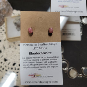 Sterling Silver 925 Gemstone Earrings