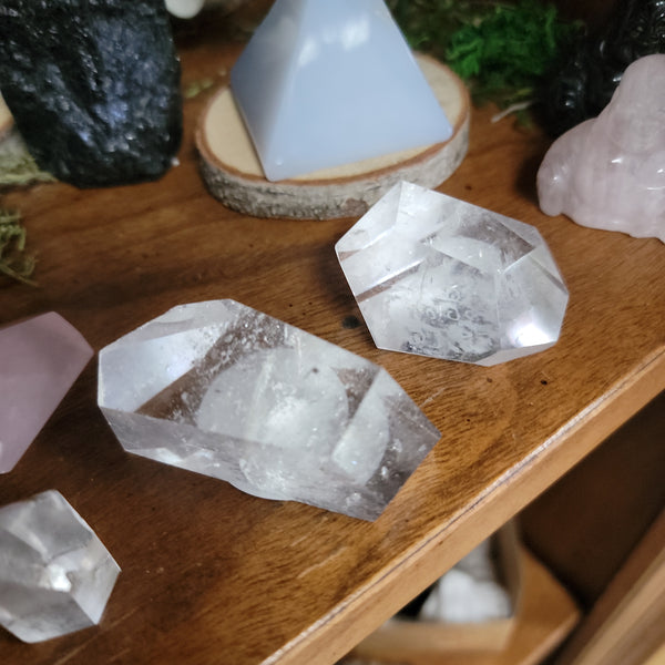 Highly Polished Clear Quartz Free Forms