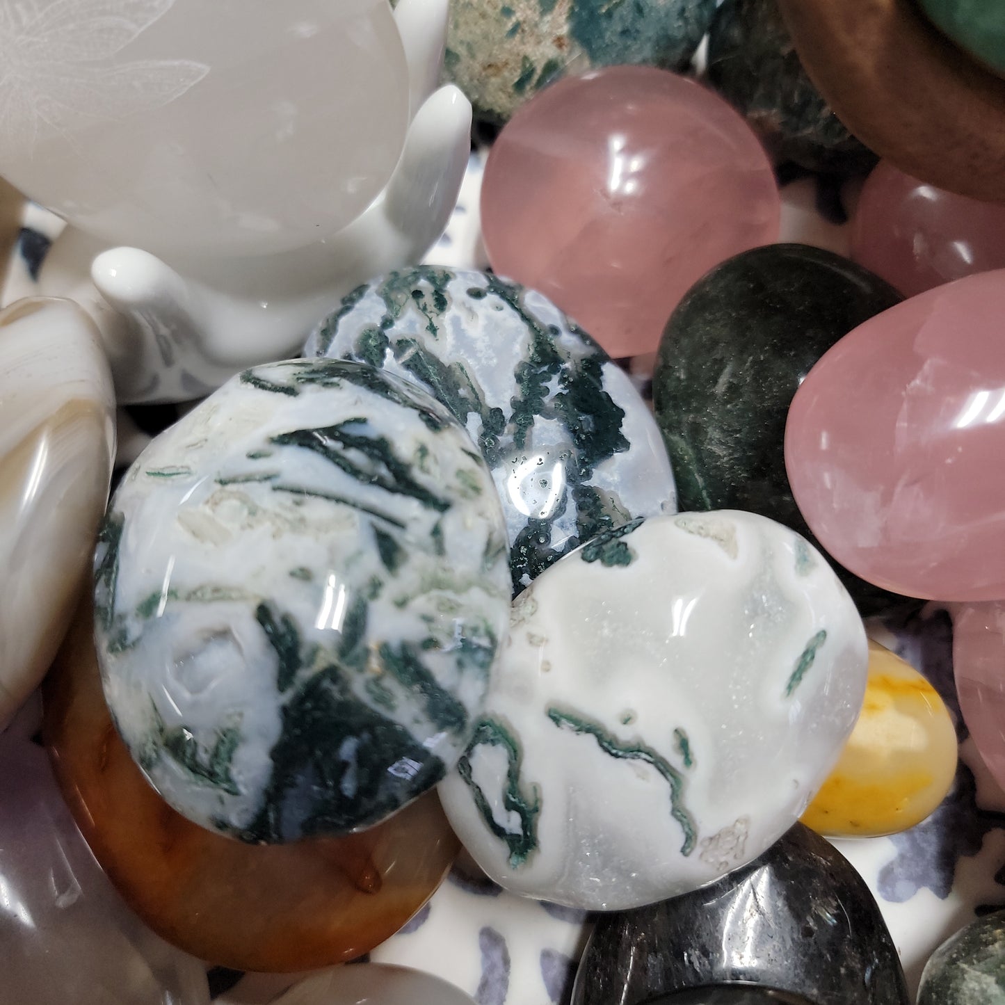 Gemstone Galets - Palm Stones - Various