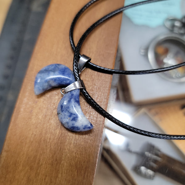 Moon Gemstone Pendants