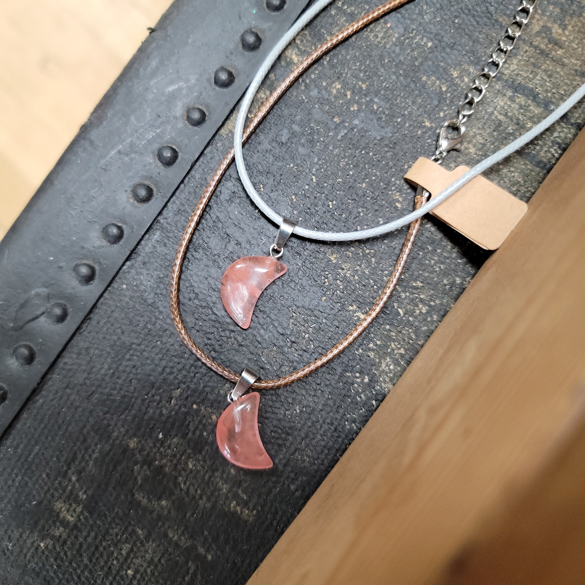 Moon Gemstone Pendants