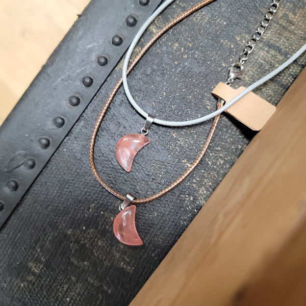 Moon Gemstone Pendants