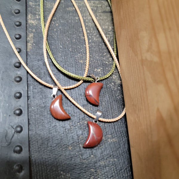 Moon Gemstone Pendants