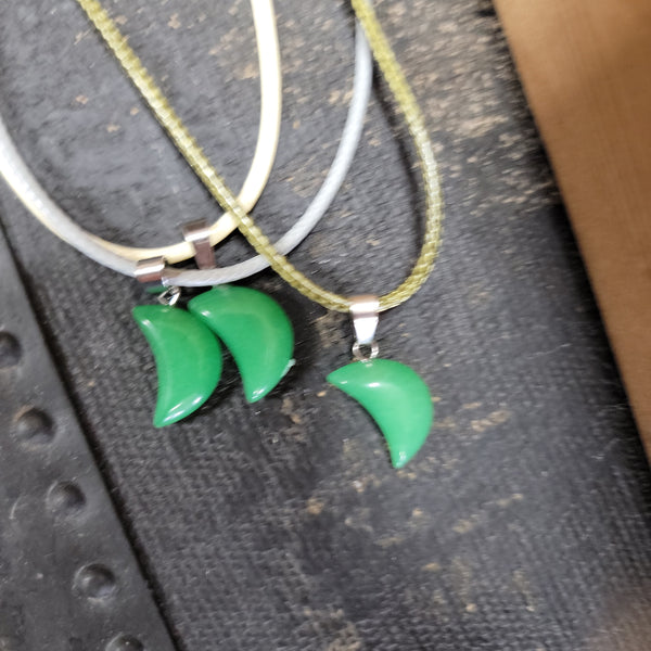 Moon Gemstone Pendants