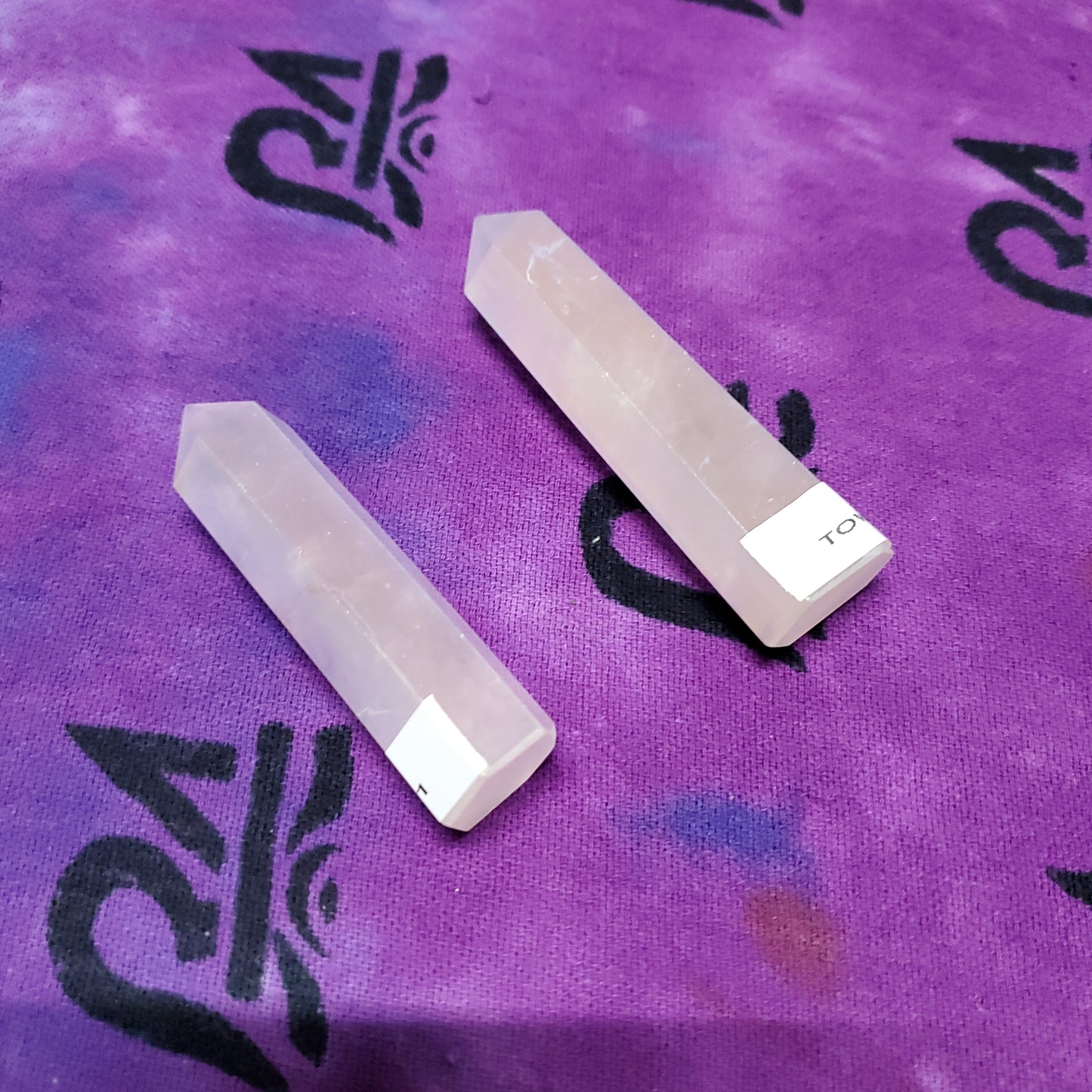 Angel Aura Rose Quartz - Towers