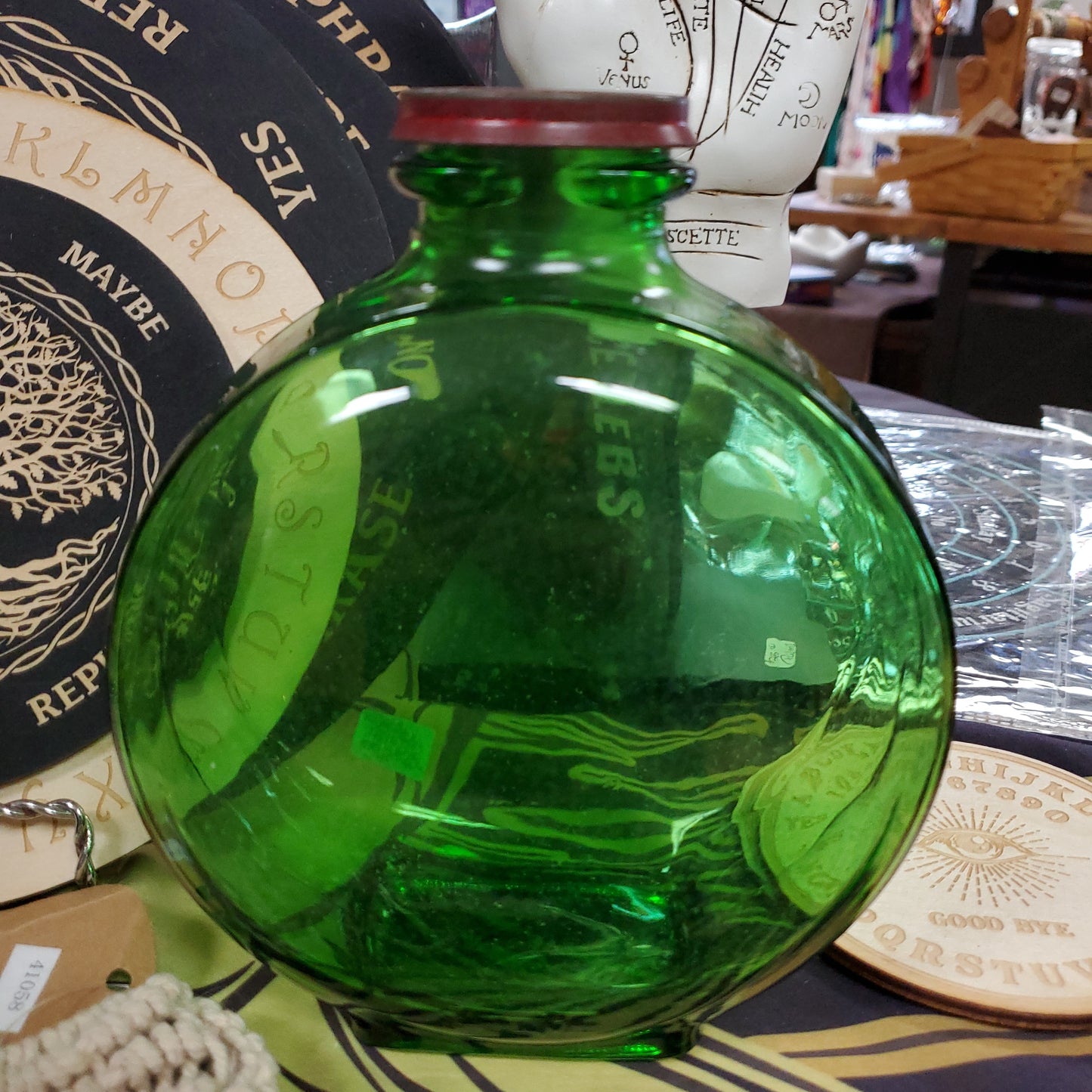 Witches Green Bottle