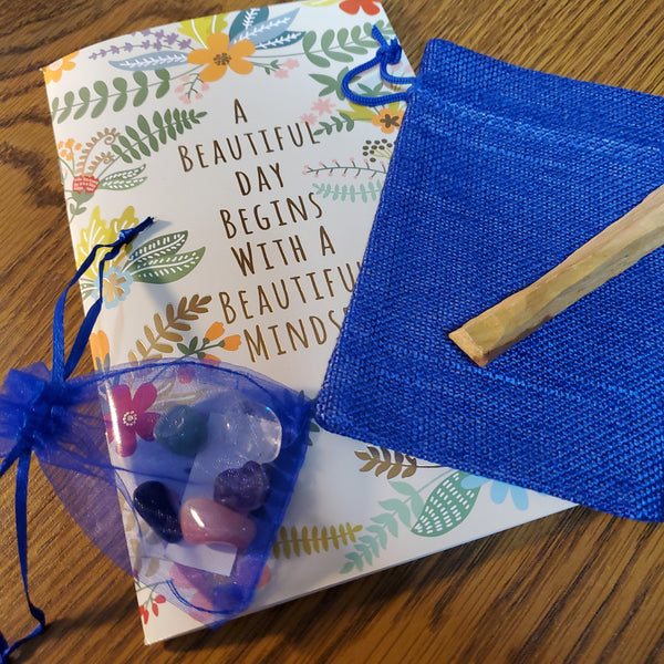 Healing Crystals and Journal Gift Set