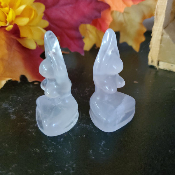 Carved Fluorite Goddess Statue