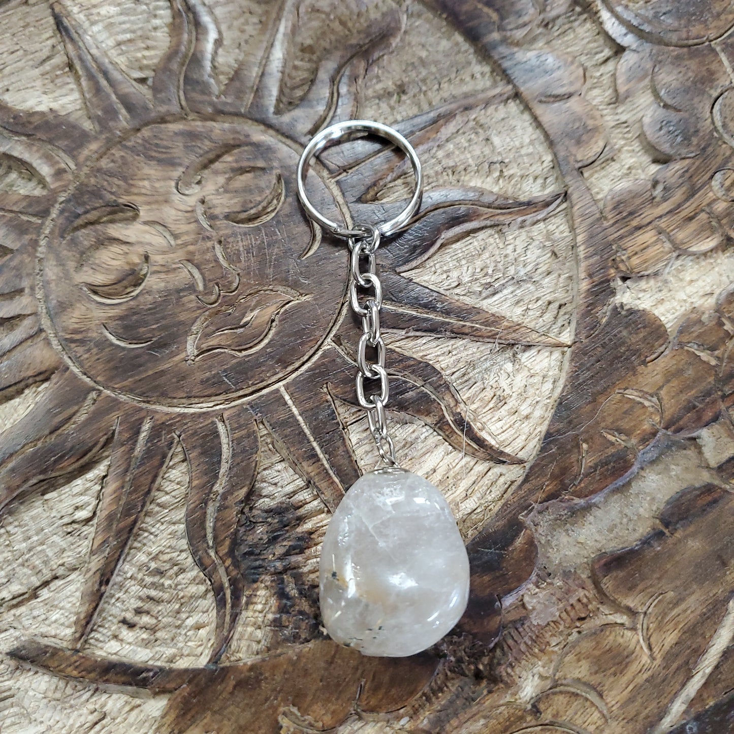 Gemstone & Crystal Keychain - Various - Hand Crafted