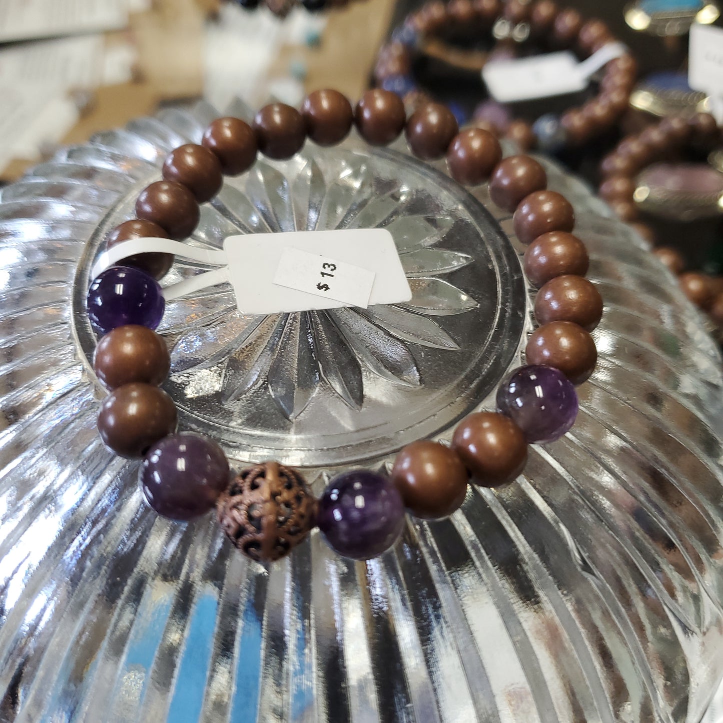 Copper Beads & Gemstone Bracelets